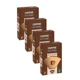 Coffeo Filters No4 40 Adet Kahve Filtre Kağıdı X 4 Adet