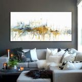 Cofre Yağlı Boya Dokulu Tablo 50X70 Siyah Çerçeveli