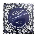 Çöğür CGR18 Kısa Sap Saz Teli 0.18 Takım Bağlama Teli - 3 Renk Sunburst