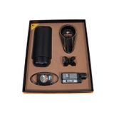 Cohiba 3 Torch Pürmüz Çakmak Kılıf Küllük Kesici Sehpa Siyah Beşli Puro Seti TR10031