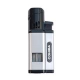 Cohiba 3 Torch Pürmüz Delicili Gümüş Siyah Metal Puro Çakmağı - TR9579