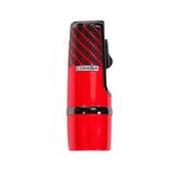 Cohiba 3 Torch Pürmüz Kırmızı-Siyah Desenli Metal Puro Çakmağı - TR9246