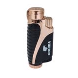 Cohiba 3 Torch Pürmüz Siyah-Bronz Puro Çakmağı - TR7618
