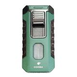 Cohiba 3 Torch Pürmüz Yeşil Metal Puro Çakmağı - TR9516