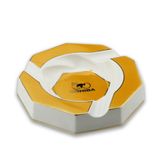 Cohiba 50.Yıl 9 Kenar Seramik Puro Küllüğü Sarı 3lü