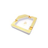 Cohiba 55. Yıl Gold-Beyaz Üçlü Porselen Puro Küllüğü