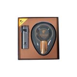 Cohiba Çakmak Küllük İkili Gunmetal Puro Seti