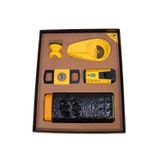 Cohiba Çift Torch Pürmüz Çakmak Kılıf Küllük Kesici Sehpa Sarı Beşli Puro Seti TR10030