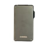 Cohiba Çift Torch Pürmüz Deliclili Gunmetal Metal Puro Çakmağı - TR9479
