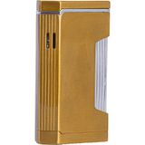 Cohiba Çift Torch Pürmüz Gold-Gümüş Metal Puro Çakmağı