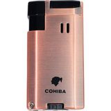 Cohiba Delicilli Üç Torchlu Puro Çakmağı CCM0704 - Bakır - Renk