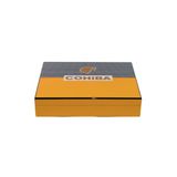 Cohiba Sarı-Gri Nokta Desenli Sedir Humidor Puro Kutusu