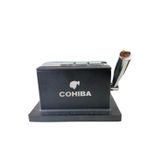 Cohiba Siyah Masa Tipi 4 Fonksiyonlu Metal Puro Makası Kesici - TR8730
