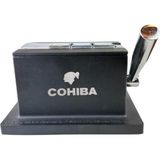Cohiba Siyah Masa Tipi 4 Fonksiyonlu Metal Puro Makası Kesici