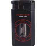 Cohiba Tek Torch Pürmüz Partagas Serie P No:2 Özel Üretim Siyah Metal Puro Çakmağı