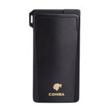 Cohiba Tek Torch Pürmüz & Soft Flame Fırçalı Siyah Puro & Pipo Çakmağı - TR7943
