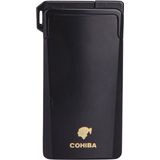 Cohiba Tek Torch Pürmüz & Soft Flame Fırçalı Siyah Puro & Pipo Çakmağı