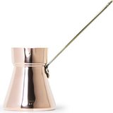 Coho Objet Coho Artisan Döküm Sarma Kulp Bakır Türk Kahve Cezvesi 340 ml - Parlak Bakır - Standart