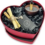 Coho Objet Coho Love Box Antique Meditation Bakır Tütsülük Palo Santo Tütsü Hediye Seti - Standart