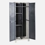 Çok Amaçlı Balkon Bahçe Kiler Plastik Dolap 65X38X173 Diğer