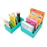 Çok Amaçlı Bölmeli Organizer Kutusu 📦 Dolap İçi Düzenleyici 🏠 Mutfak Ve Kiler Düzenleme Kutusu