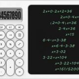 Çok Amaçlı Digital Hesap Makinesi Lcd Ekran Yazma Tableti Ofis Okul İçin Silinebilir El Yazısı Not D