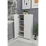 Çok Amaçlı Dolap Mutfak - Banyo - Hol - Ofis - Koridor - Kiler 2 Kapaklı Beyaz
