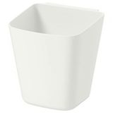 Çok Amaçlı Düzenleyici Kutu Ikea 12x11 Cm Toparlayıcı Kutu Beyaz Renk Kalemlik Asılabilir