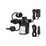 Çok Amaçlı Hızlı Şişirme+ındirme Hava Pompası - 220v & 12v Uyumlu Siyah