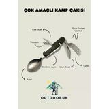 Çok Amaçlı Kamp Çakısı - 12 Cm