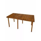Çok Amaçli Katlanabilir Kamp, Piknik Masasi Kahverengi 60X60x9