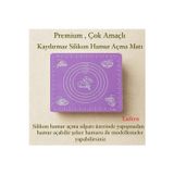 Çok Amaçlı Kaydırmaz Silikon Hamur Açma Matı 50 X 40 Cm Premium Kalite Yıkanabilir Gıda Uyumlu