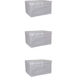 Çok Amaçlı Maxi Kutu 50X40X30CM, Nano Teknoloji Su Geçirmez Kumaş - Antrasit - Seçenek 1