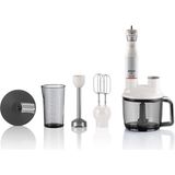 Çok Amaçlı Mutfak Robotu ve Blender Seti, Beyaz, Kullanışlı ve Şık Tasarım