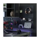 Çok Amaçlı Pano Organizatör Set 3 (52X36CM) Dübelli - Siyah