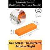 Çok Amaçlı Parlatma Silgisi Mutfak Banyo Çelik Çizik Pas Kireç Kir Temizlik Tencere Musluk
