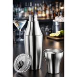 Çok Amaçlı Paslanmaz Çelik Kokteyl Shaker 650 ML - Metalik