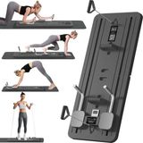 Çok Amaçlı Pilates Egzersiz Aleti, Pilates Reformer, Pilates Aleti - Siyah