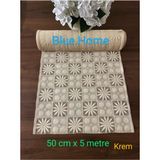 Çok Amaçlı Pvc Dekoratif Raf ve Dolap Örtüsü, Krem, 50 cm x 5 M - Ahşap - Bej - Seçenek 1