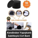 Çok Amaçlı Sabitleyici Kaydırmaz Kendinden Yapışkanlı Yıkanabilir Halı Kilim Koltuk Cırt Bant 10 Adt