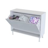 Çok Amaçlı Sepetli Dolap | Banyo, Mutfak, Ayakkabılık, Oyuncak Dolabı | 14 Ölçü Seçeneği (35–100 cm) | Modüler Tasarım | 75x32,5 cm (Beyaz, 100 cm)