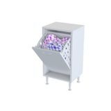 Çok Amaçlı Sepetli Dolap | Banyo, Mutfak, Ayakkabılık, Oyuncak Dolabı | 14 Ölçü Seçeneği (35–100 cm) | Modüler Tasarım | 75x32,5 cm (Beyaz, 35 cm)