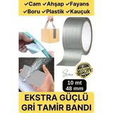 Çok Amaçlı Su Geçirmez Sızdırmaz Dayanıklı Izole Gri Tamir Bandı 48 Mm 10 Mt 1 Adet - Egc-153