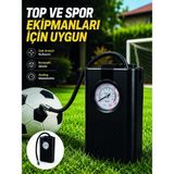 Çok Amaçlı Taşınabilir Hava Pompası Araç Bisiklet Top Lastik Şişirme Pompas - HPSBYI8014-7 - Çok Renkli