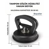 Çok Amaçlı Vakumlama Araç Göçük Düzeltme Kaporta Çektirme Aparatı Vantuz Büyük Boy 12 Cm