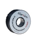 Çok Damarlı Montaj Kablosu 22Awg 15 Metre Siyah