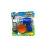 Çok Delikli Pilli Köpük Atan Baloncuk Çıkaran Tabanca Oyuncağı Bubble Gun