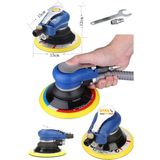 Çok Fonksiyonlu 150MM Havalı Orbital Zımpara Polisaj Temizleme Makinesi Yüksek Devirli 12000RPM