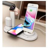 Çok Fonksiyonlu (6in1) Şarj Standı Akıllı Saat Telefon Bluetooth Kulaklık Şarj