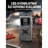 Çok Fonksiyonlu Akü Takviye ve Taşınabilir Hava Kompresörü - 1 - Renkli
